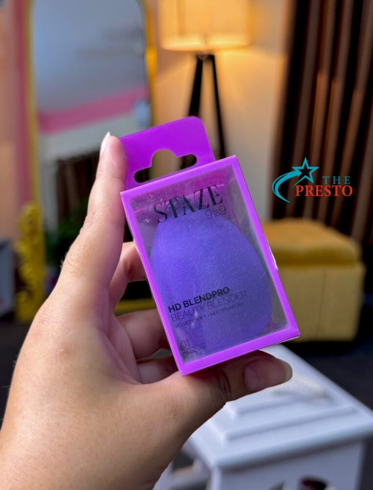 Staze 9to9 HD BlendPro Velvety Soft Multipurpose Beauty Blender 1