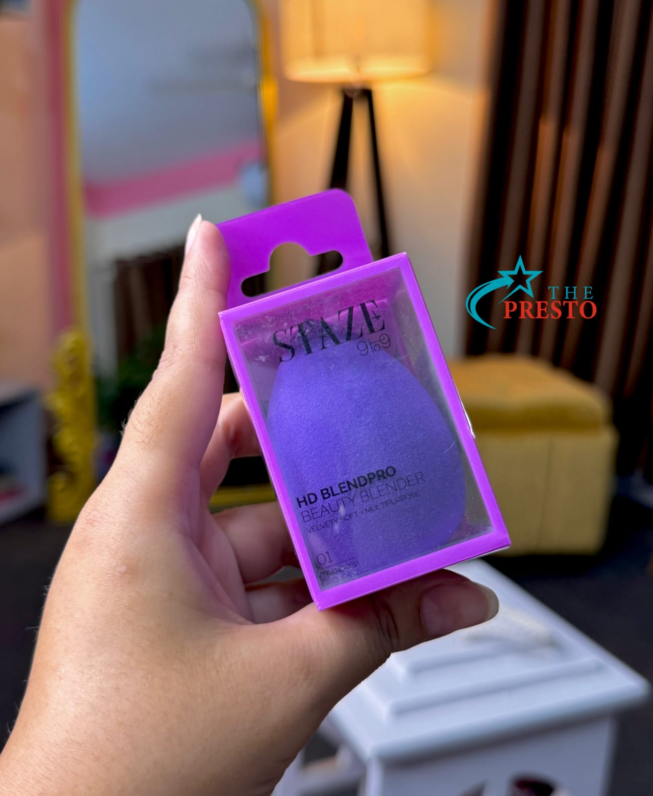 Staze 9to9 HD BlendPro Velvety Soft + Multipurpose Beauty Blender (1) Staze 9to9 HD BlendPro Velvety Soft Multipurpose Beauty Blender 1