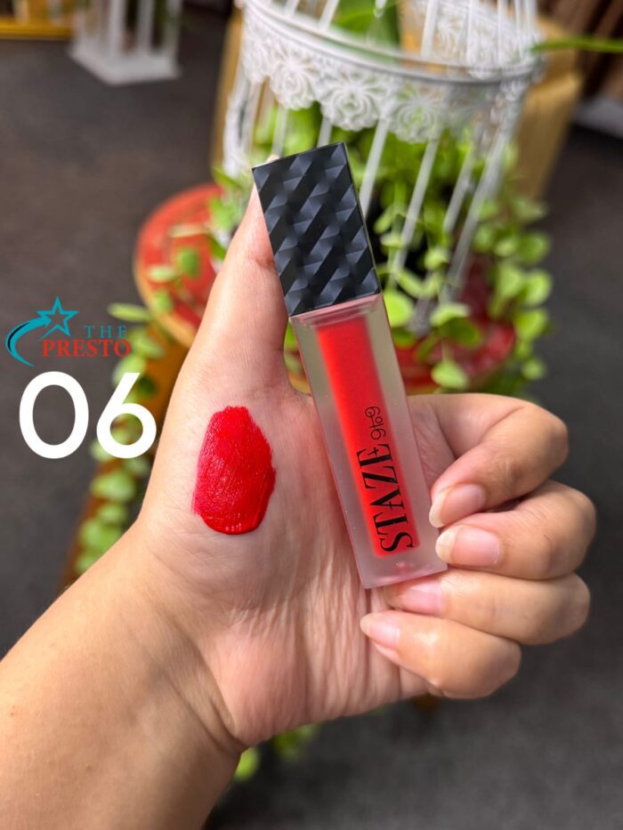 Staze 9to9 Lips Dont Lie Liquid Lipstick 6