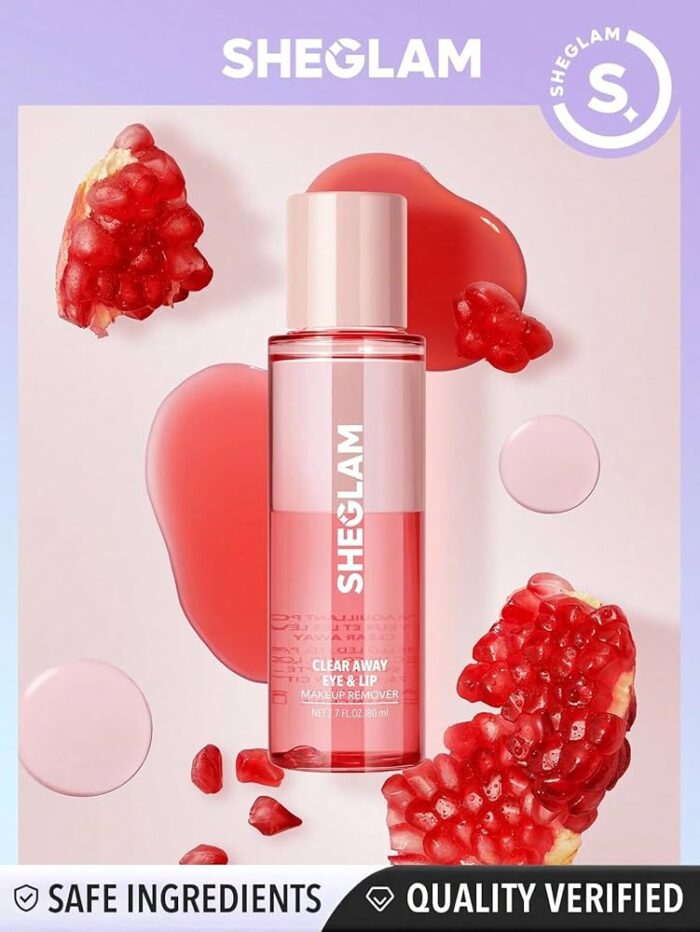 SheGlam Clear Away Eye Lip Makeup Remover 2