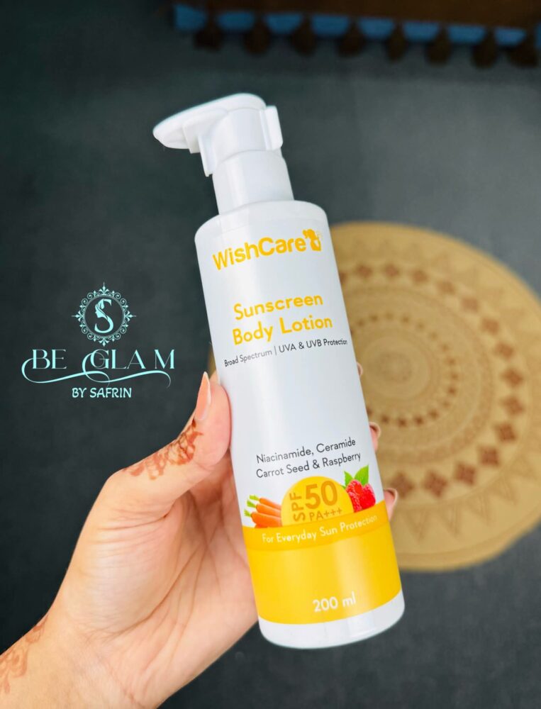 WishCare Sunscreen Body Lotion SPF 50 PA 1