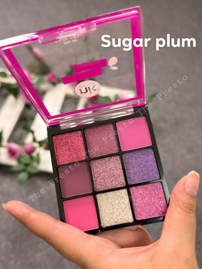 Nicka K New York Makeup Nine Color Shadow pallate Nicka K New York Makeup Nine Color Shadow pallate Sugar plum
