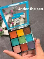 Nicka K New York Makeup Nine Color Shadow pallate Under the sea