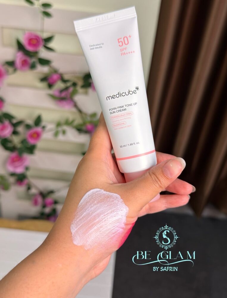 Medicube PDRN Pink Tone Up Sun Cream SPF50+ PA+++ (1)