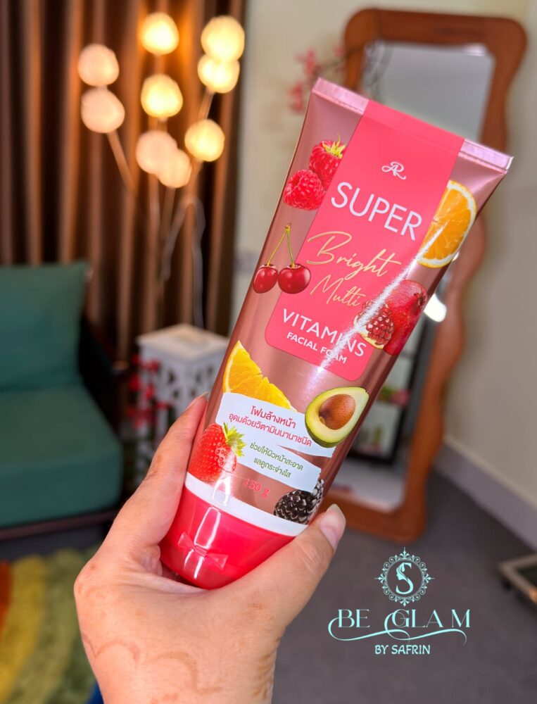 AR Super Bright Multi-Vutamins Facial Foam
