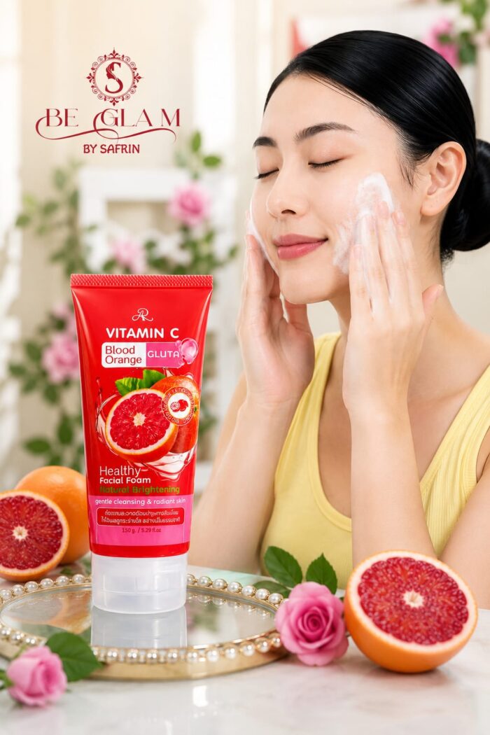 AR Vitamin C Blood Orange Gluta Healthy Facial Foam