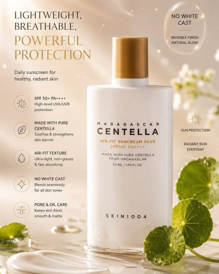 Madagascar Centella Air-Fit Suncream Plus SPF50+ PA++++