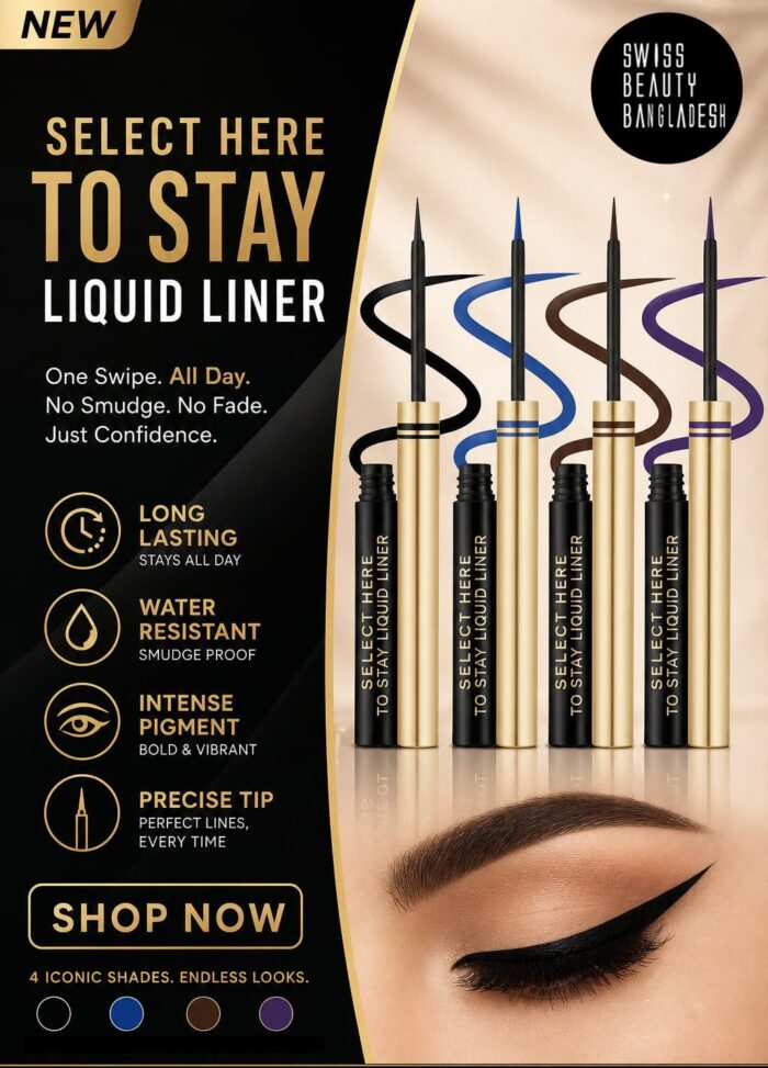 Swiss Beauty Select Here To Stay Liquid Eyeliner