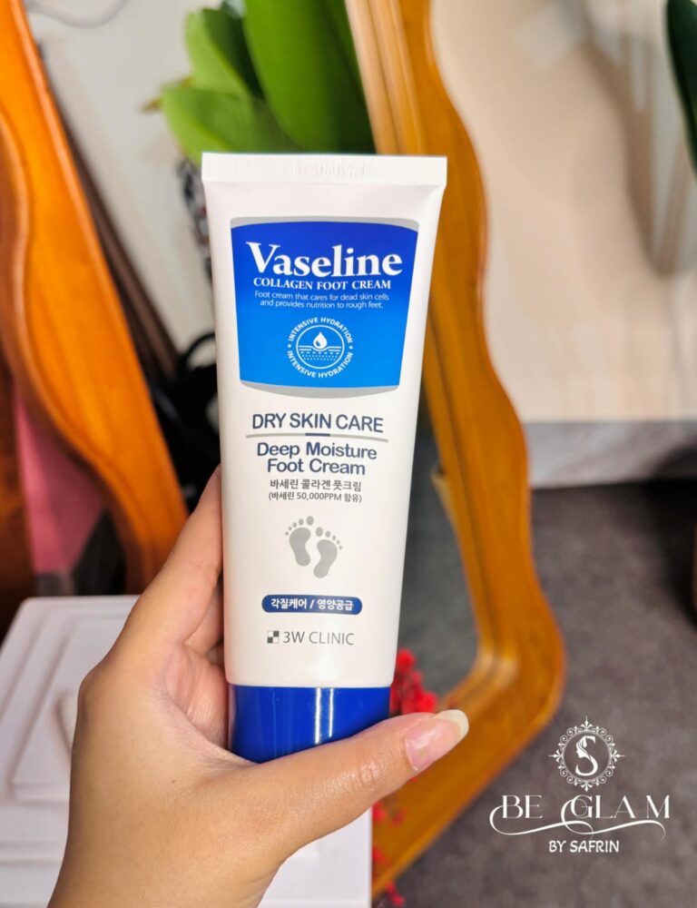 3W Clinic Vaseline Collagen Foot Cream Deep Moisture