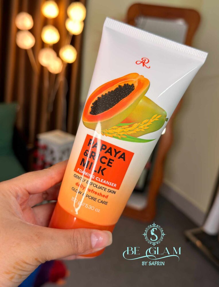 AR Papaya & Rice Milk Foaming Cleanser