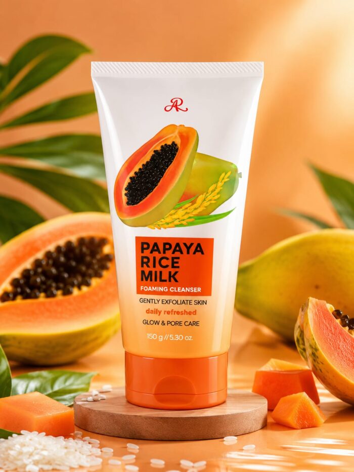 AR Papaya & Rice Milk Foaming Cleanser