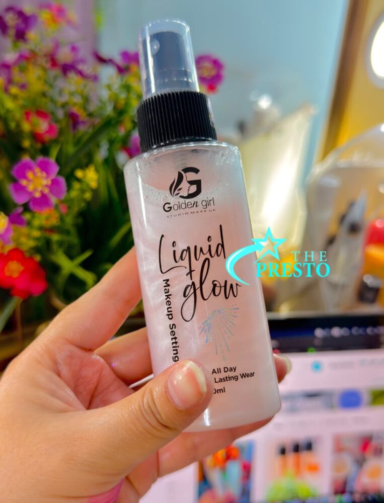 Golden Girl Liquid Glow Setting Spray