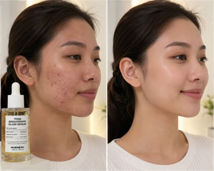 HUEHEAL Tone Brightening Glow Serum