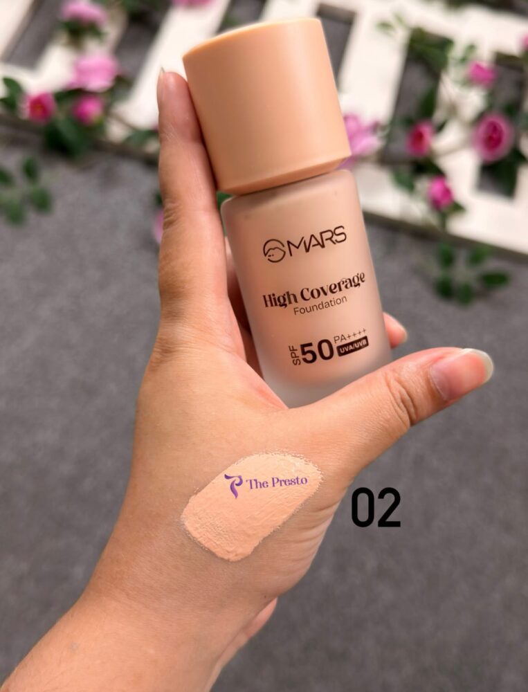 MARS SPF50 PA++++ High Coverage Foundation