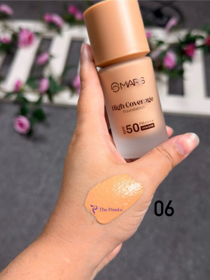 MARS SPF50 PA++++ High Coverage Foundation