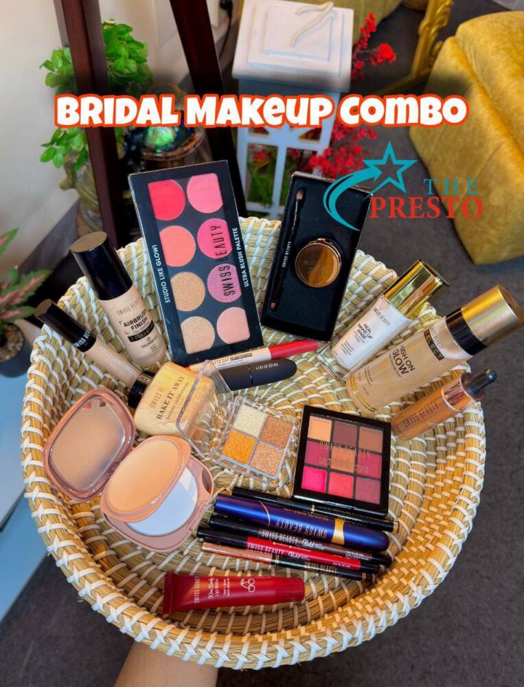 Swiss beauty bridal makeup combo