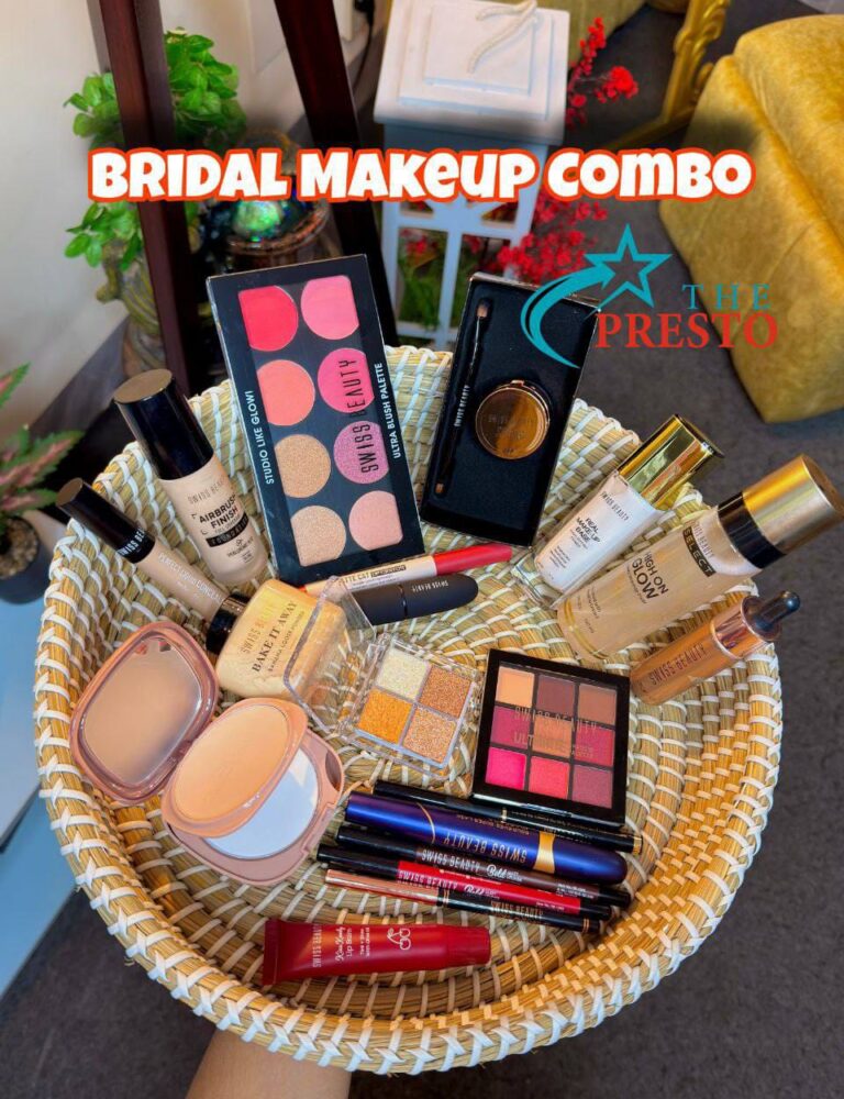 Swiss beauty bridal makeup combo