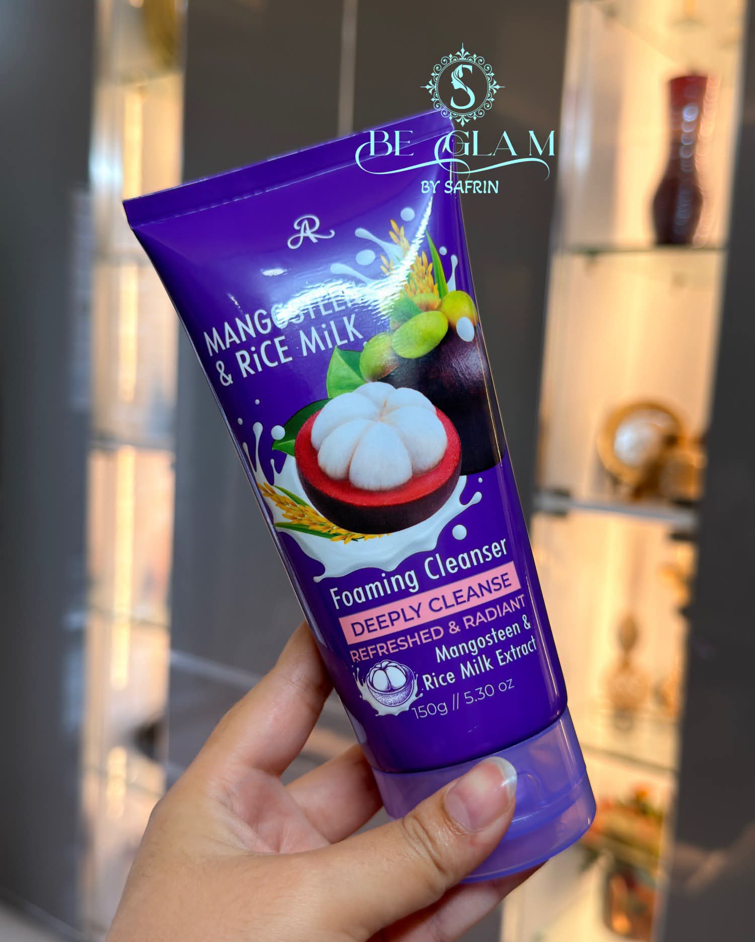 AR Mangosteen & Rice Mil (1) AR Mangosteen & Rice Milk Foaming Cleanser