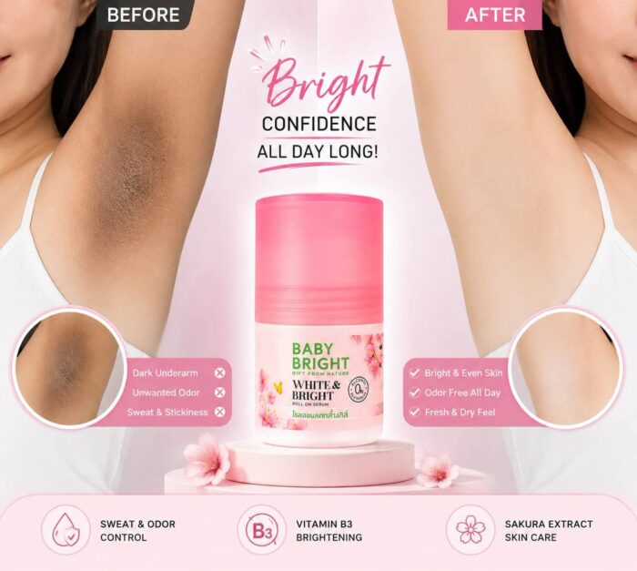 Baby Bright White & Bright Roll On Serum