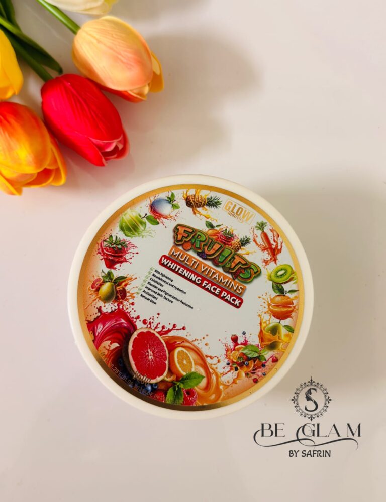 Glow Industry Fruits Multi Vitamins Whitening Face Pack