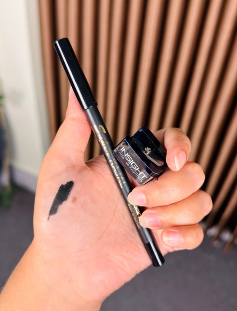 INSIGHT Super Smudge Proof and Waterproof Kajal with Sharpener