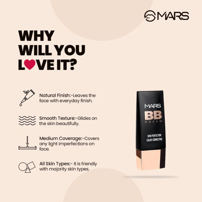 MARS Skin Perfection Color-Correcting BB Cream
