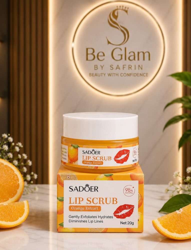 Sadoer Orange Hydrates Lip Scrub