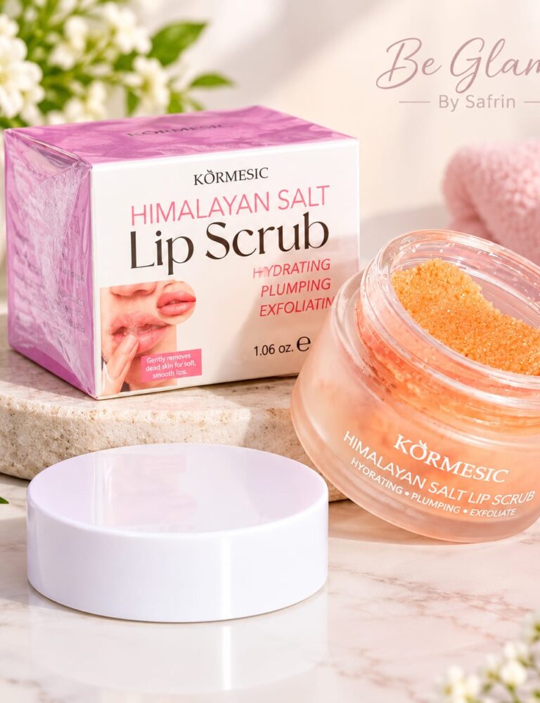 KORMESIC Himalayan Salt Lip Scrub (Hydrating, Plumping, Exfoliate)