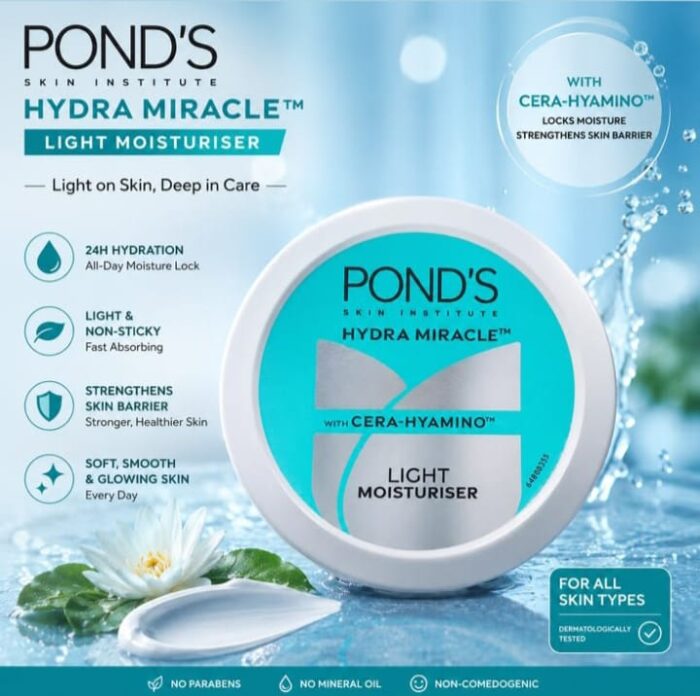 Pond's Skin Institute Hydra Miracle Light Moisturisr(With cera-Hyamino)